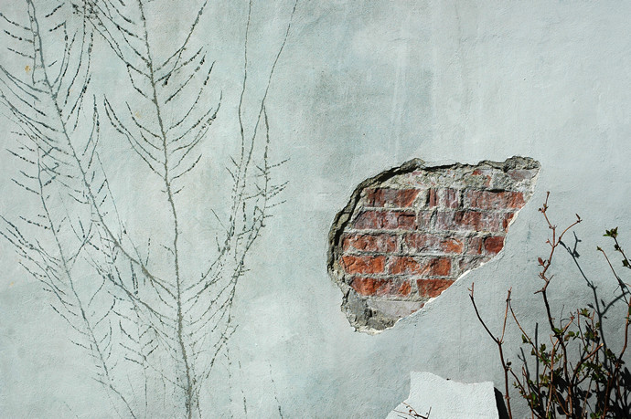 Church wall, Bridport