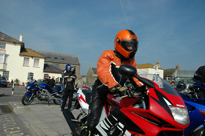 Bikers, West Bay, Dorset