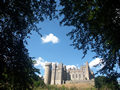 Arundel Castle with trees