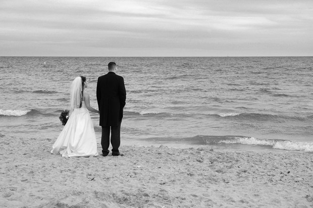 Wedding day, Bournemouth