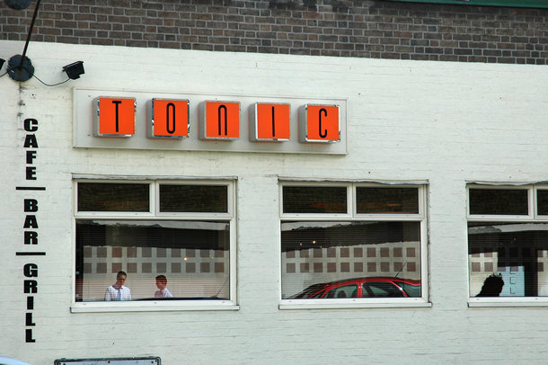 Bar reflections, Southampton