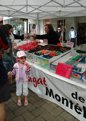Girl with sweet, Littlehampton