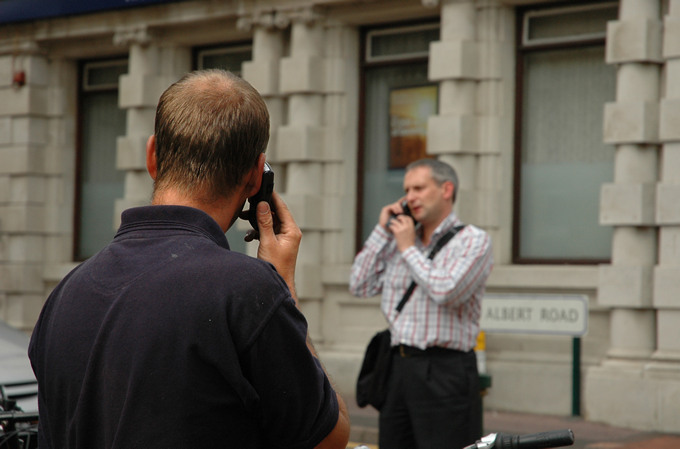 Telephone conversation, Bournemouth