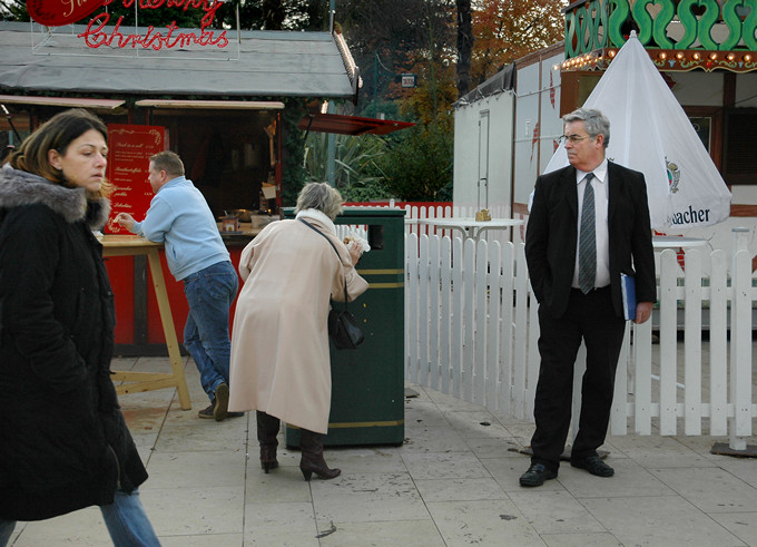 Christmas scene, Bournemouth