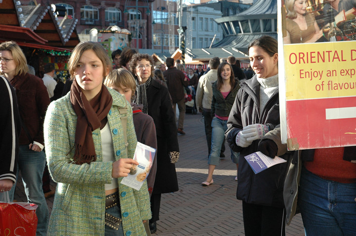 Leafleting, Bournemouth