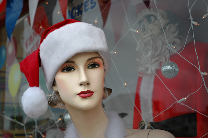 Female Santa, Weymouth