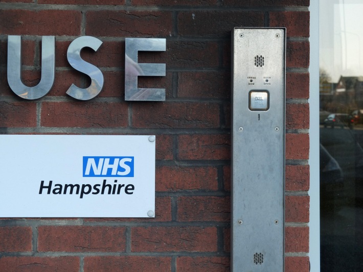 NHS building in Eastleigh