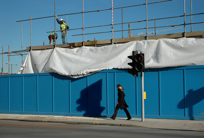 Blue shadows, Bristol