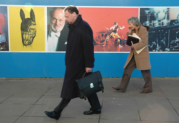 South Bank in a hurry, London