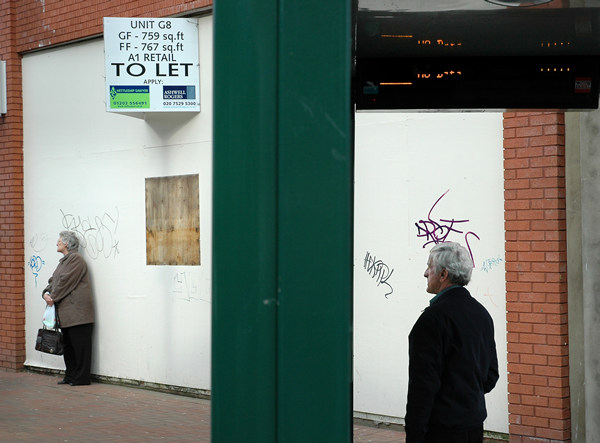 Bus stop, Bournemouth