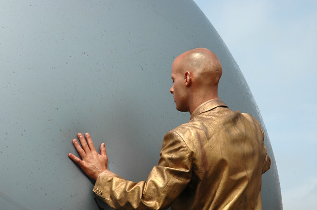 Gold man, Littlehampton