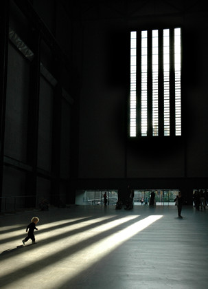 Rays of light, London