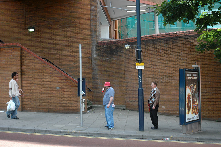 Bus stop, Bristol