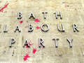 Bath Labour Party sign