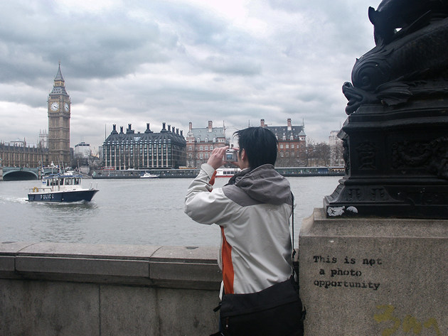 Photo opportunity, London