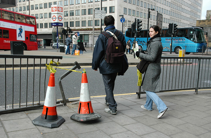 Near Waterloo Station, London