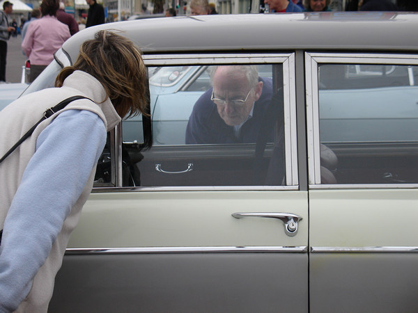 Vintage car, Weymouth