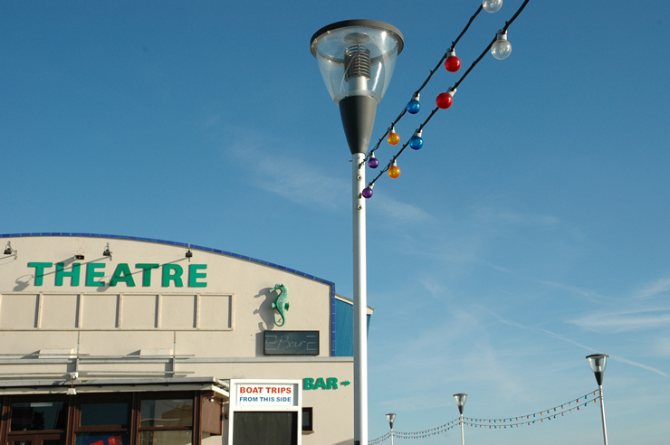 Pier lights, Bournemouth