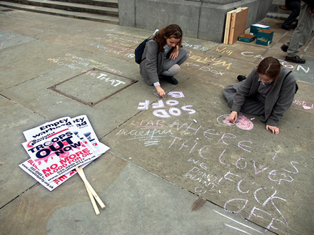 Chalk messages