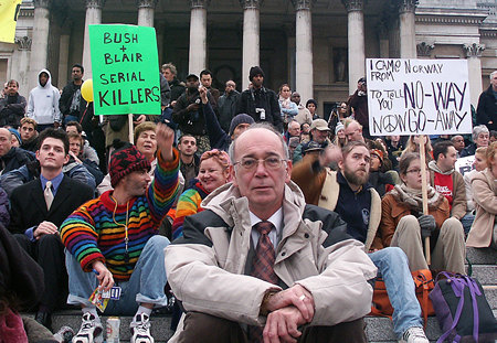 Crowd, Trafalgar Square