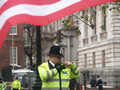 Police and flag II