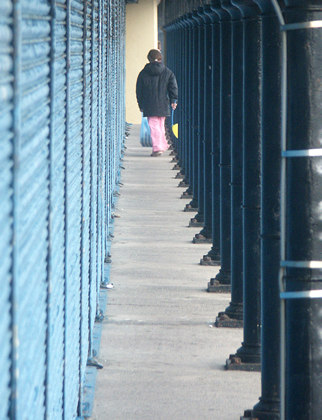 Girl with balloon, Weymouth