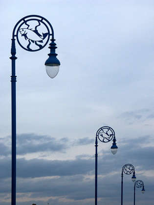 Fish lamps, Bognor