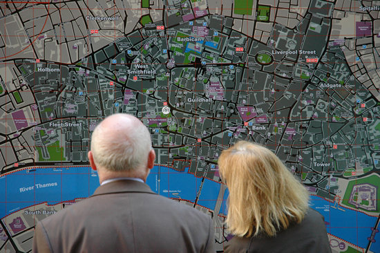 Map, London