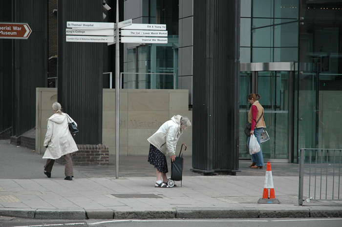 Near Waterloo Station, London