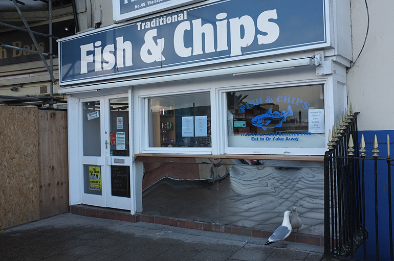 Mirror seagull, Elton John retail zone