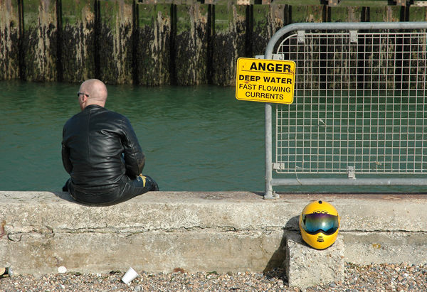 Motocyclist, Littlehampton