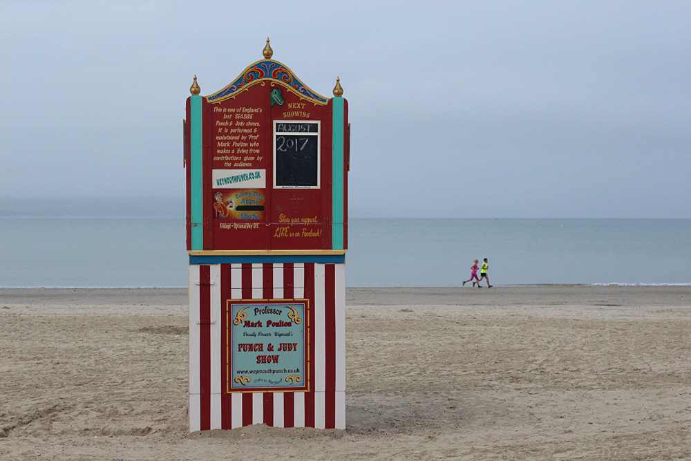 On Weymouth Beach, 2014-2018. Beach street photography. Photo 36